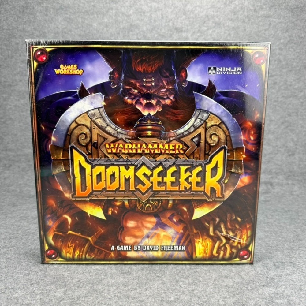 Warhammer Doomseeker Board Game Factory Sealed Ninja Division NJD411401